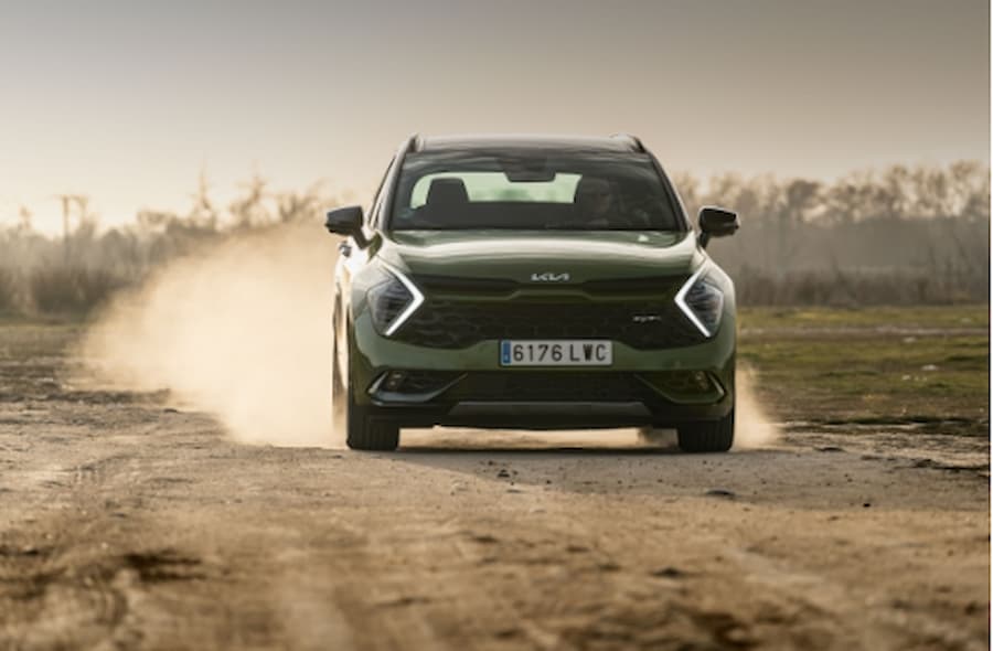 Frontal Kia Sportage