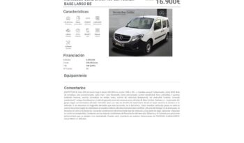 Mercedes-Benz Citan 109 CDI Tourer Base Largo BE lleno