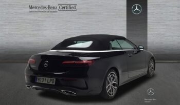 Mercedes-Benz E-CLASS E 220 D CABRIO lleno