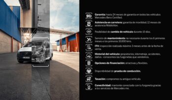 Mercedes-Benz Sprinter 314 CDI MEDIO 3.5T T. ALTO lleno