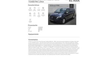 Mercedes-Benz Vito 116CDI AT 120kW Tourer Pro Larga lleno