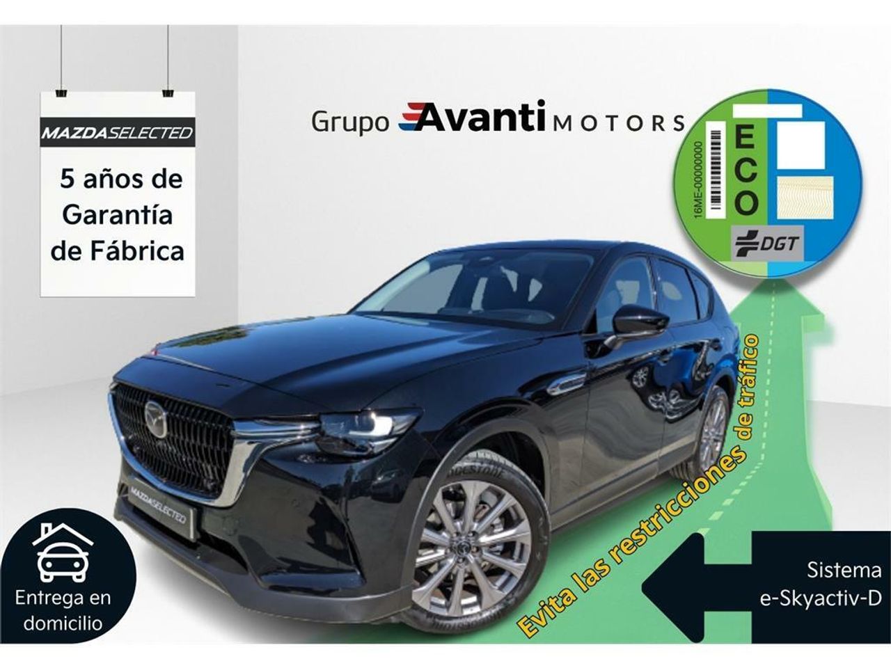Mazda CX-60 e-Skyactiv D MHEV 147kw 8AT Exclusi-Line